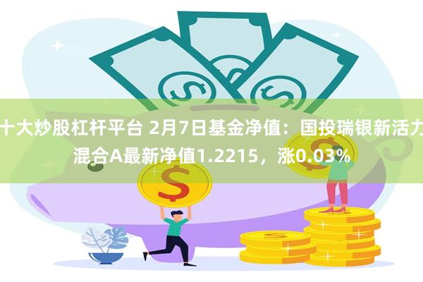 十大炒股杠杆平台 2月7日基金净值：国投瑞银新活力混合A最新净值1.2215，涨0.03%